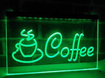 Coffee LED Sign Light for Cafe Shop - 1st Door Imports