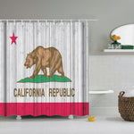 California Flag Shower Curtain