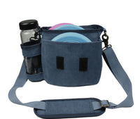 Small Disc Golf Bag with Bottle Holder
