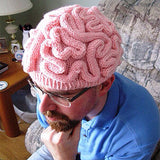 Crochet Brain Beanie - Hand Woven Hat