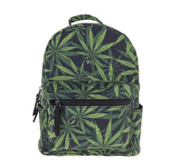 Small Weed Leaf Backpack