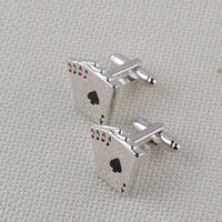 Poker Cuff Links - 4 Aces