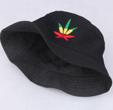 Rasta Weed Leaf Bucket Hat