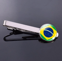Brazilian Flag Tie Clip - Brazil