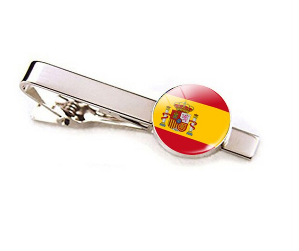 Spanish Flag Tie Clip - Spain