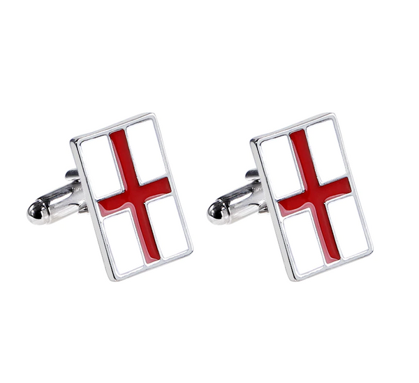 English Flag Cuff Links - England
