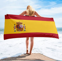 Spanish Flag Beach Towel