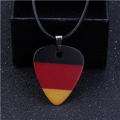 German Flag Guitar Pick Necklace - 1st Door Imports