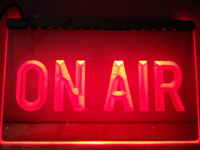 ON AIR Studio LED Sign Recording Radio Podcasting Livestream - 1st Door Imports