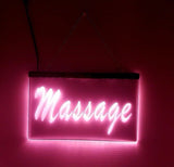 Pink Massage LED Sign