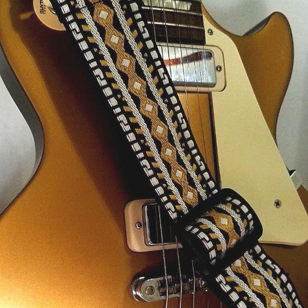 Guitar Straps Embroidery Bohemian For Bass Electric Acoustic Guitar  Adjustable