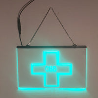 CBD Shop LED Sign - Medical Cannabis Store