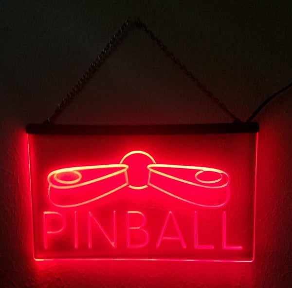 Pinball Arcade LED Sign Game Room Light On/Off Switch - 1st Door Imports