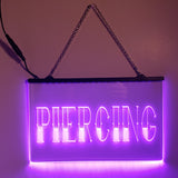 Piercing LED Sign Parlor Light