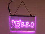 BBQ Pig LED Sign - Barbeque Restaurant