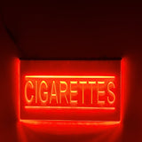 Cigarettes LED Sign Tobacco Shop Convenience Store Light