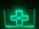CBD Shop LED Sign - Medical Cannabis Store
