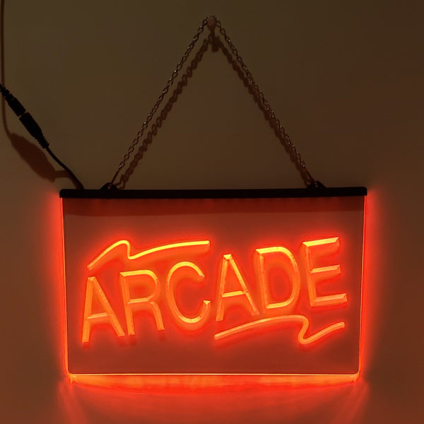 Arcade LED Sign Game Room Light