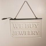 We Buy Jewelry LED Sign Pawn Shop Jeweler